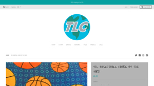 Travel Laundry Company - YD Basketball Fabric