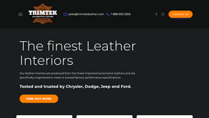 Trimtek Leather - Custom Automotive Interiors
