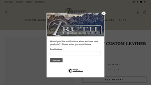 Truth Custom Saddlery - Custom Leather Wallets
