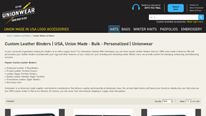 Union Wear - Custom Leather Binders