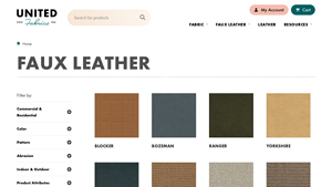 United Fabrics - Faux Leather