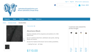 Alcantara - High-Quality Upholstery Material