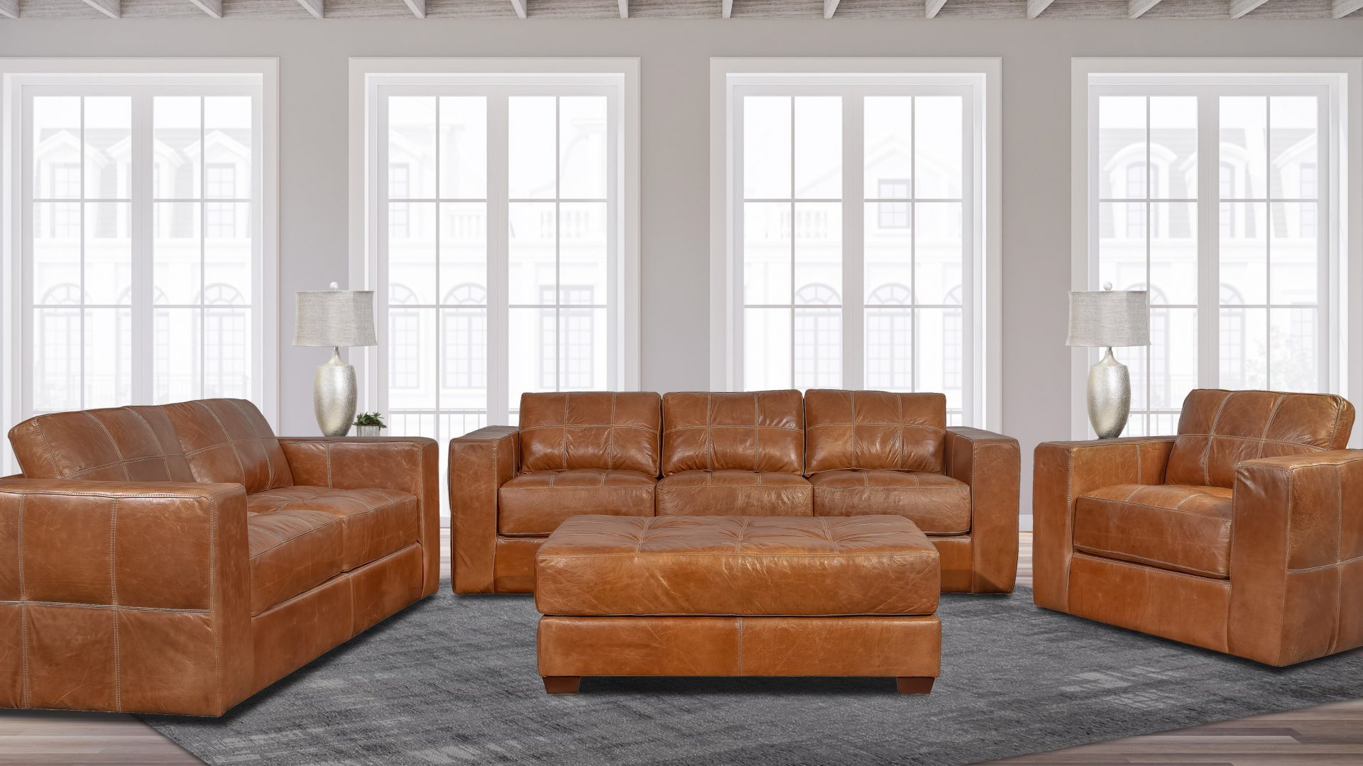 An application scenario or product detail of usa premium leather furniture company - Image 11