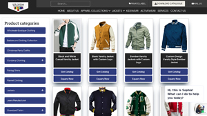 USA Clothing Manufacturers - Wholesale Varsity Jackets