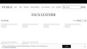 Venus - Faux Leather Dresses