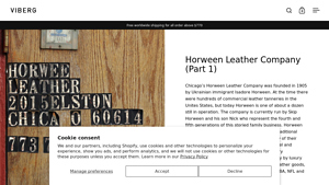 Viberg - Horween Leather
