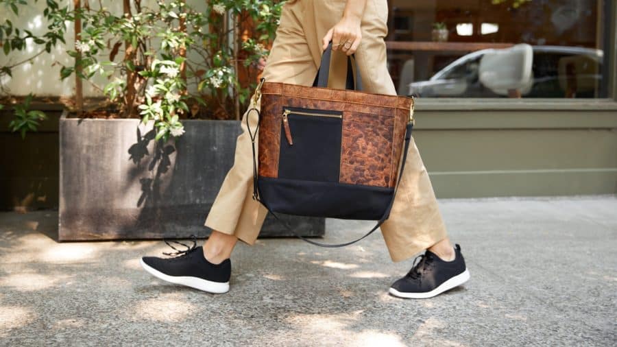 An application scenario or product detail of vigan leather - Image 1