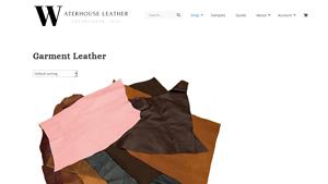Waterhouse Leather - Garment Leather Offerings