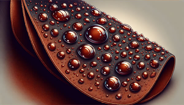 An application scenario or product detail of waterproof fake leather - Image 22
