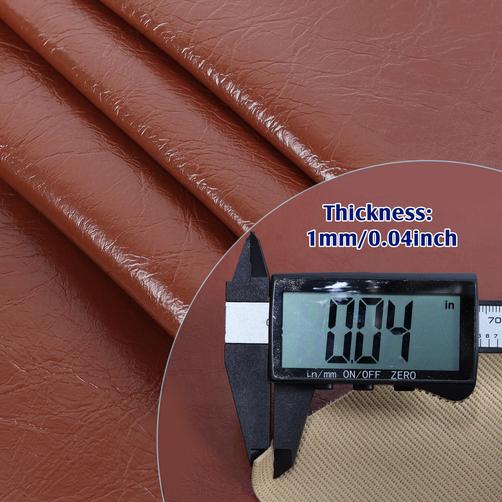 An application scenario or product detail of waterproof faux leather - Image 9