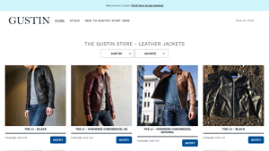 Wear Gustin - Men's Leather Jackets