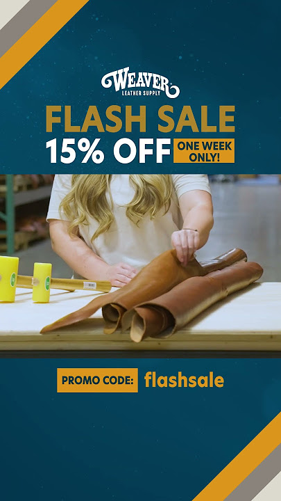 An application scenario or product detail of weaver leather supply discount code - Image 18