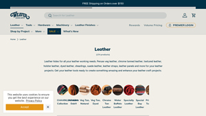 Weaver Leather Supply - Leather Hides and Panels