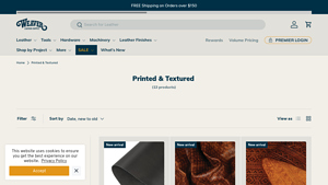 Weaver Leather Supply - Embossed Leather Collection
