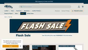 Weaver Leather Supply - Flash Sale Items