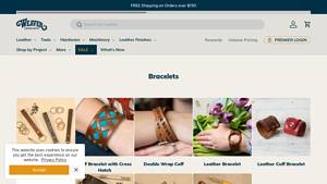 Weaver Leather Supply - Stylish Leather Bracelets