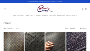 Wendy Custom - Goyard Leather Fabric