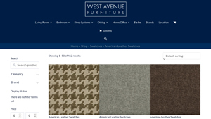 West Avenue - American Leather Swatches