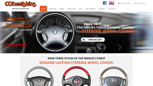 Wheelskins - Genuine Leather Steering Wheel Covers