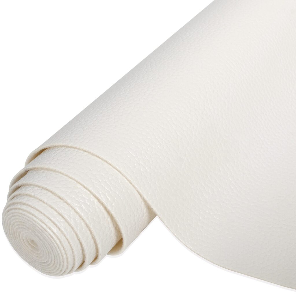Featured image for the white faux leather fabric guide