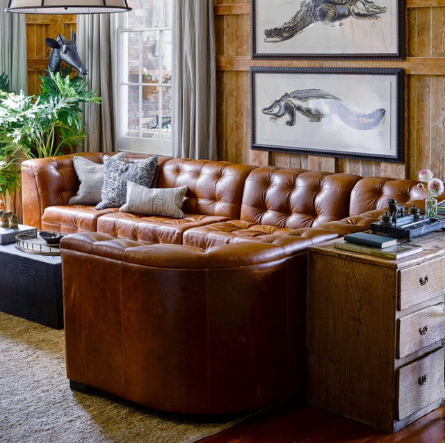 An application scenario or product detail of who makes the best leather couches - Image 21