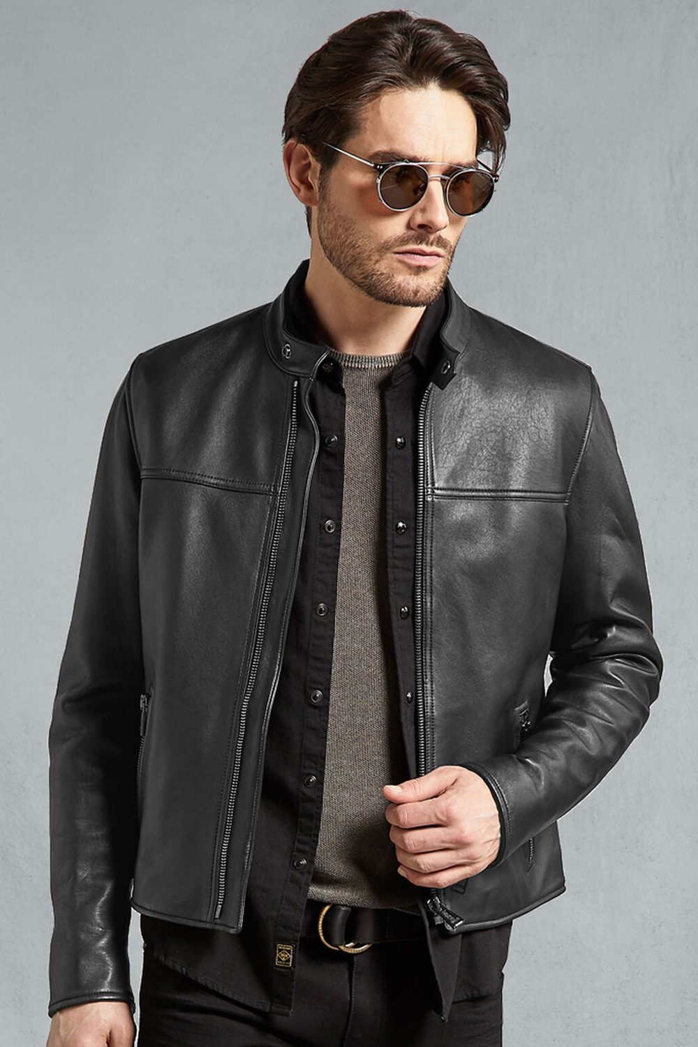 An application scenario or product detail of who makes the best leather jackets - Image 20