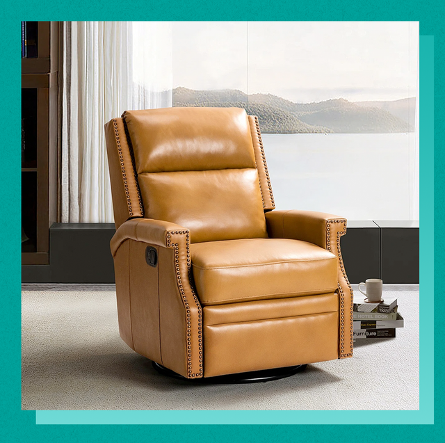 An application scenario or product detail of who makes the best leather recliners - Image 6