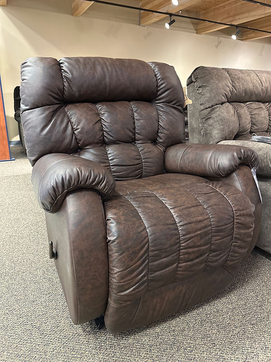 An application scenario or product detail of who makes the best leather recliners - Image 13