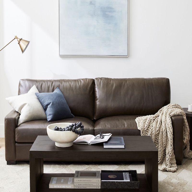An application scenario or product detail of who makes the best leather sofas - Image 24