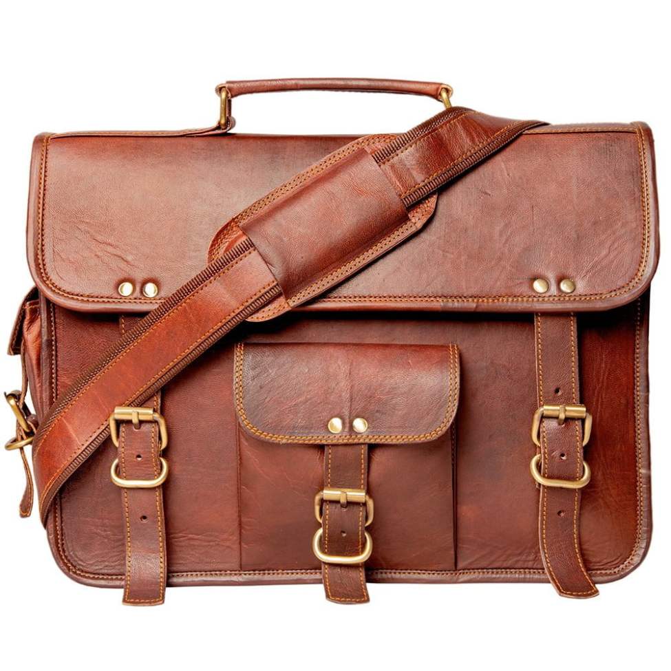 An application scenario or product detail of wholesale leather bags - Image 3