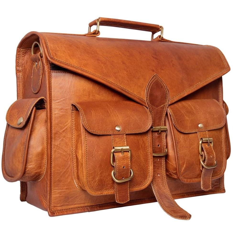 An application scenario or product detail of wholesale leather bags - Image 23