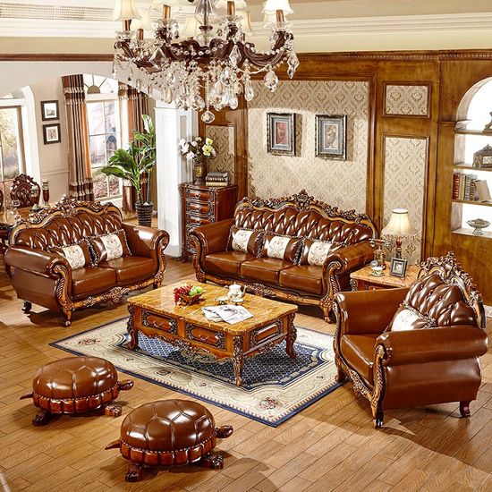 An application scenario or product detail of wholesale leather furniture - Image 11