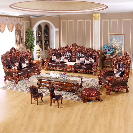 An application scenario or product detail of wholesale leather furniture - Image 20