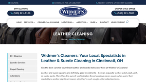 Widmer's Cleaners - Leather & Suede Cleaning Services