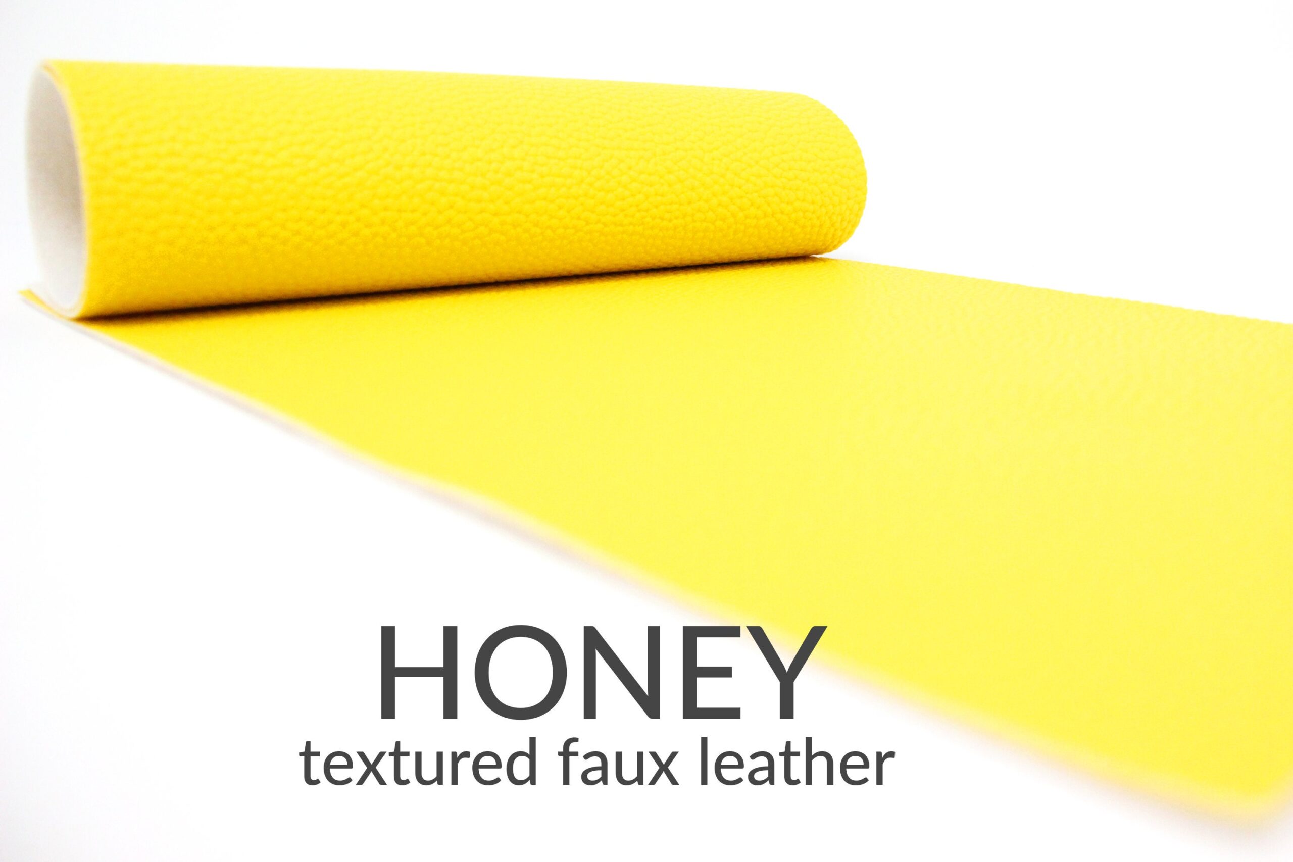 An application scenario or product detail of yellow faux leather fabric - Image 15