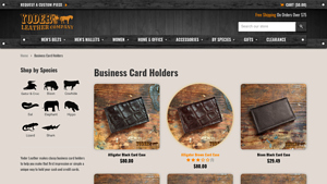 Yoder Leather - Premium Card Cases