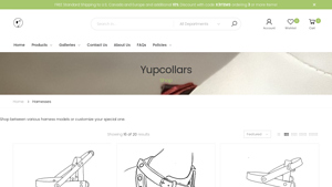 YupCollars - Customizable Leather Dog Harnesses
