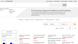 4imprint - Custom Zippered Padfolios