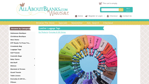 AAB Wholesale - Leather Luggage Tags