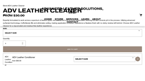 Advanced Leather Solutions - ADV Leather Cleaner