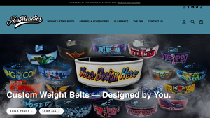 Aesthreadics - Custom Weight Lifting Belts