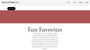 AK Leather Co. - High-Quality Leather Products