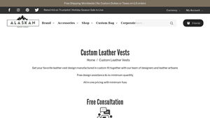 Alaskan Leather Company - Custom Leather Vests