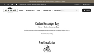Alaskan Leather Company - Custom Messenger Bags