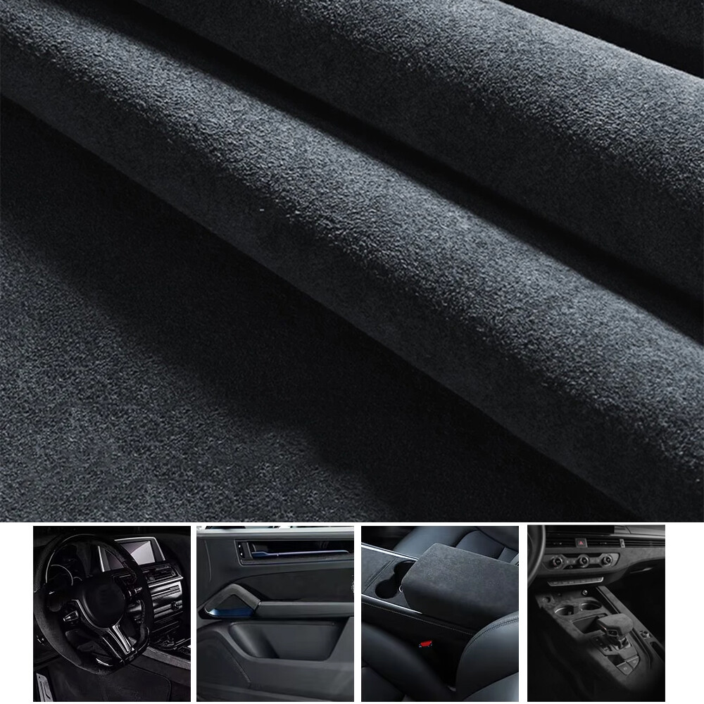 An application scenario or product detail of alcantara fabric for sale - Image 4
