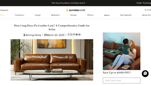 ALivingHome - PU Leather Sofas