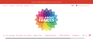 All About Fabrics - Smooth Textured Faux Leather Fabric