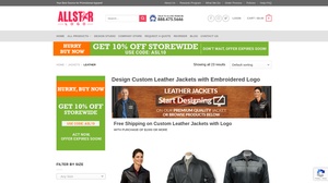 AllStar Logo - Custom Leather Jackets