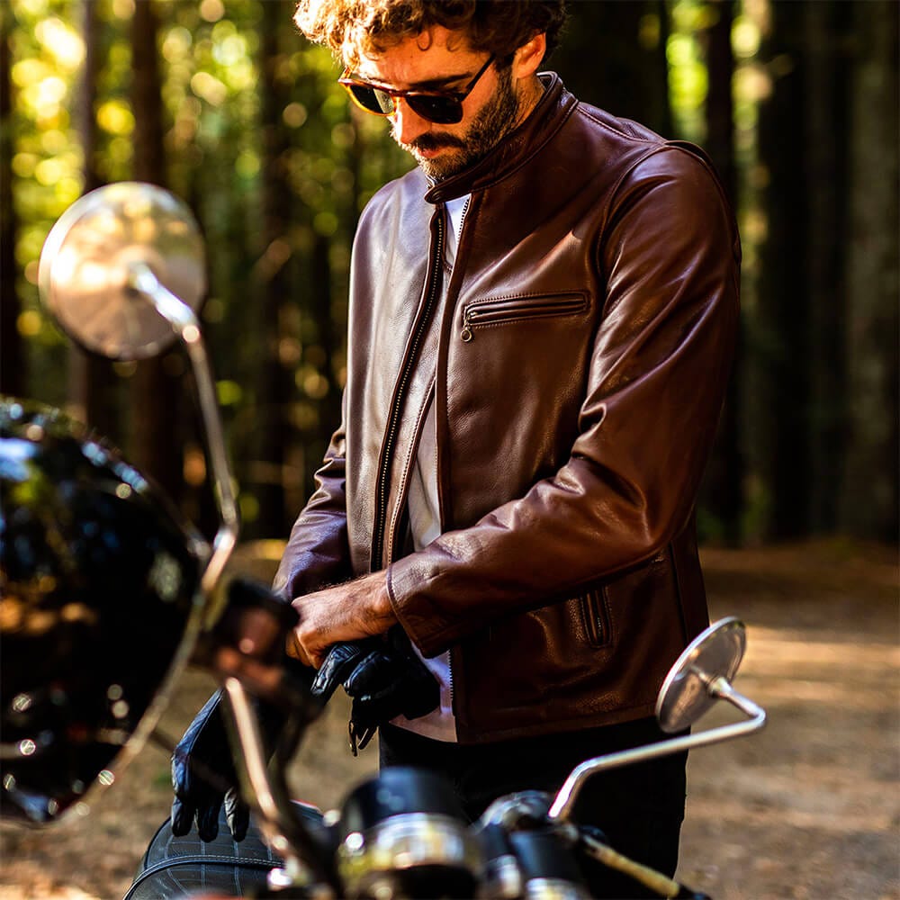 An application scenario or product detail of american leather jacket company - Image 9