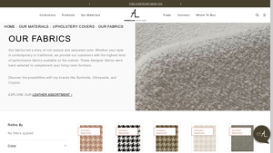 American Leather - Fabrics and Upholstery Collections